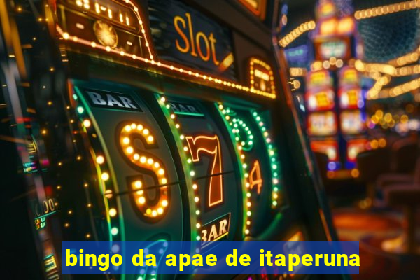 bingo da apae de itaperuna